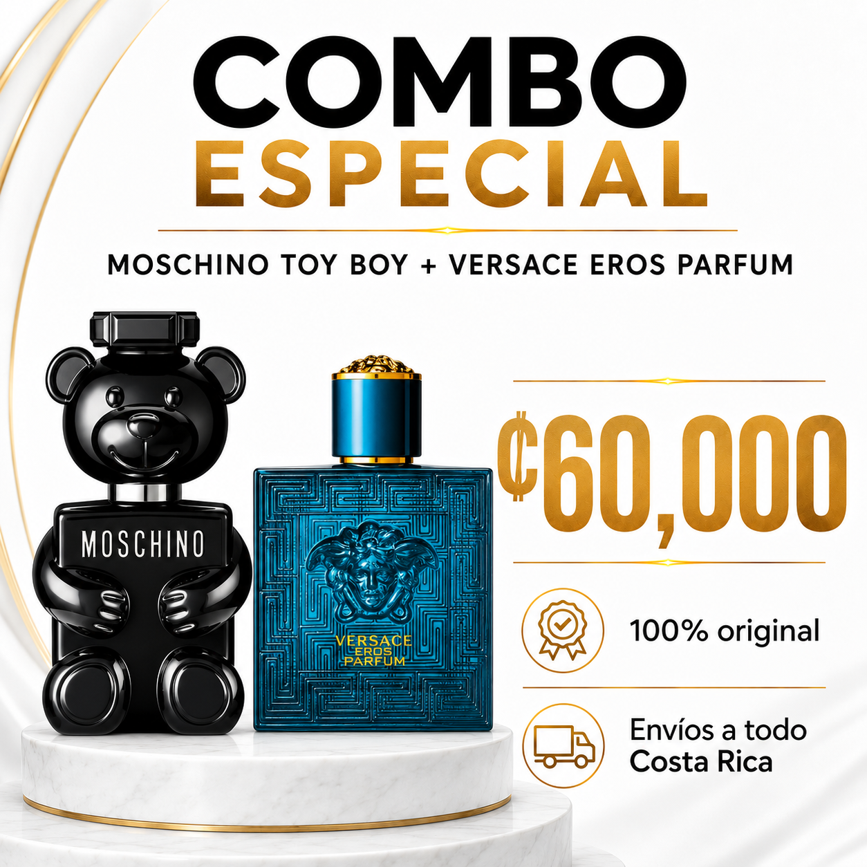 Moschino Toy Boy + Versace Eros Parfum