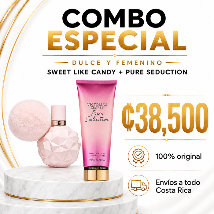 Ariana Grande Sweet like Candy + Crema VS Pure Seduction