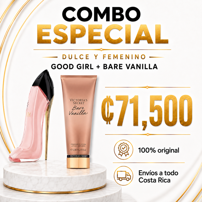 Carolina Herrera Good Girl + Crema Bare Vanilla