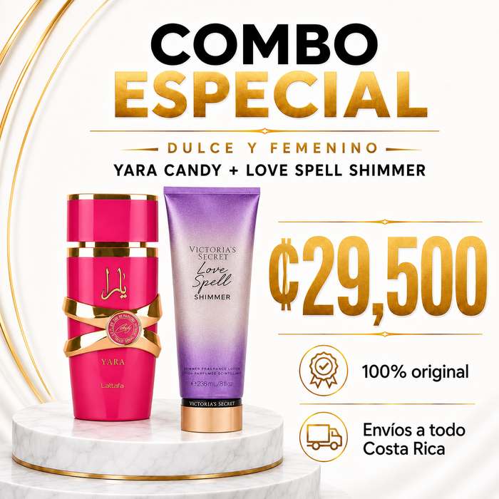 Yara Candy + Crema VS Love Spell