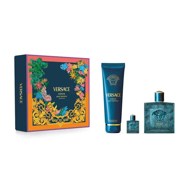 Set Versace Eros EDT 3 Pzas
