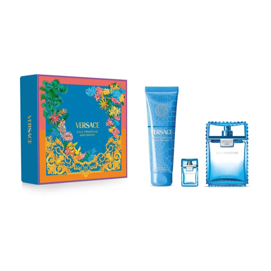 Set Versace Fraiche 3 Pzas